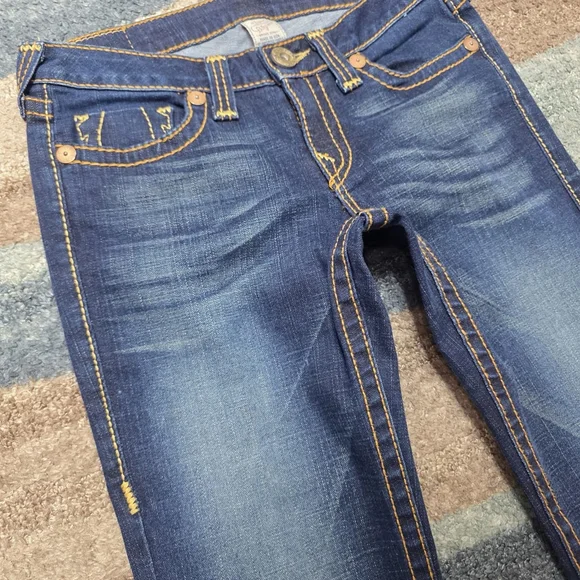 Vintage True Religion Ricky T bootcut Flare Size 30 Made in USA - Picture 4 of 16